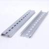 Taiss 3 Pcs DIN Rail Slotted Aluminum RoHS 35mm Wide,
