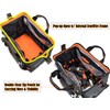 WELKINLAND 16" Tool Bags - 34-Pocket Heavy Duty Open Top