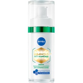 NIVEA LUMINOUS630 Anti-manchas Serum Facial Anti-imperfecciones (30 ml) - Con Ácido Hialurónico, Ácido Salicílico y Extracto de Té Verde, para una Piel Uniforme, Suave y matificada.