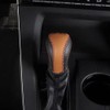 Baceyong Leather Car Gear Knob Cover for T0y0ta
