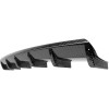 JMTBNO Rear Bumper Diffuser Lip Splitter Shark Fin Carbon For