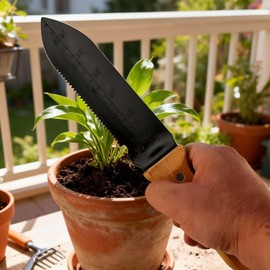 Pala Jardinería Multifuncional LUNA PARK con Cuchillo Sierra y Funda