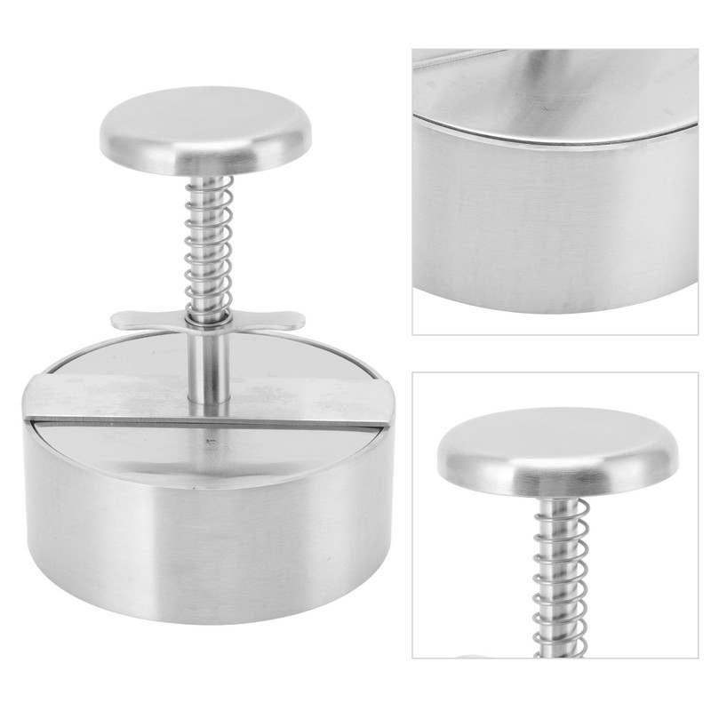 Hamburger Press Patty Maker 304 Stainless Steel Hamburger Meat Press