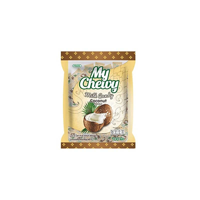 My Chewy Coconut Milk Tropical Soft Candy (100 Counts, 12.69