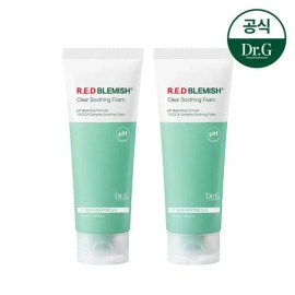 Dr. JI [닥터지] 약산성 레드 블레미쉬 클리어 수딩폼 150mL 1+1 Dr. Jart+ Mild Red Blemish Clear Soothing Foam 150mL 1+1