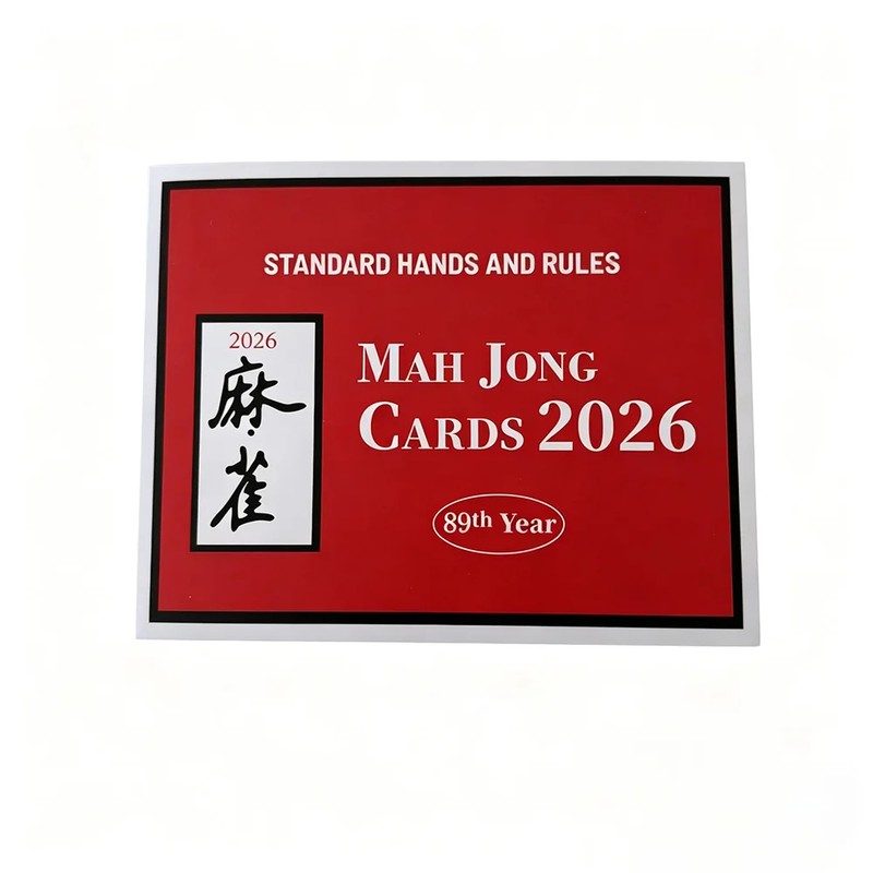 2026 Mahjong Rules & Hands Reference Cards for Game Night