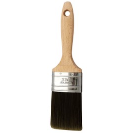 Richard 80737 Oval Angled Paint Brush with Wood Handle, 21/2"