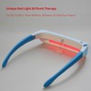 2-in-1 Red & Blue Light Therapy Glasses for Eye Comfort