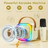 K12 Portable Bluetooth Karaoke Speaker with Dual Wireless Microphones –