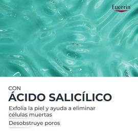 EUCERIN DermoPure Gel de Limpieza Concentrado 400ml Gel Facial con Ácido Salicílico para Rostro y Cuerpo, Anti-Manchas, Anti-Imperfecciones, Anti-Bril