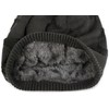styleBREAKER Warm fine knit beanie hat with stars, fleece lining,