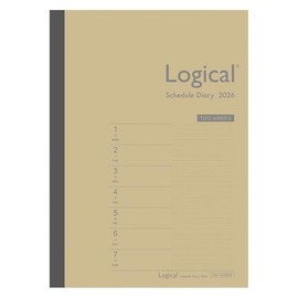 Nakabayashi Logical Diary 2026 Open 2 Weeks B/B6/Craft NS-B604-26BS [PT1]
