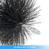 Stanbroil 8 Inch Round Poly Chimney Cleaning Brush with 1/4"
