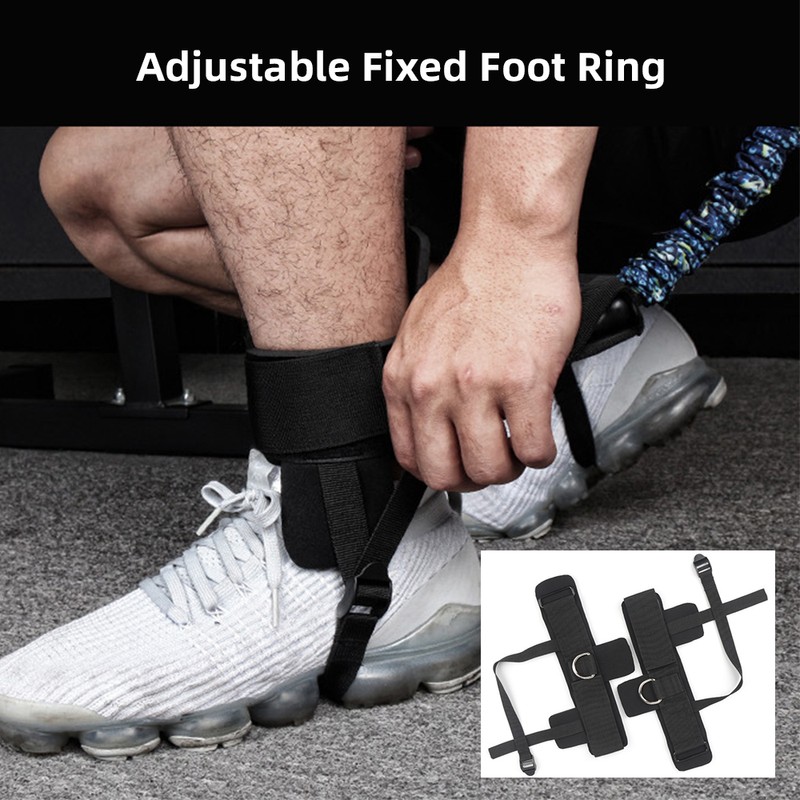 Vertical Jump Trainer Leg Strength Resistance Bands Set for Basketball