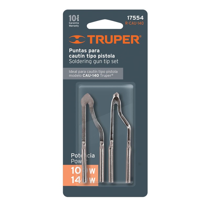 Truper R-CAU-140, Puntas de repuestos para cautín tipo pistola CAU-140,
