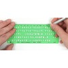 Shinwa Sokutei Template OCR Character Ruler TQ-1 66033