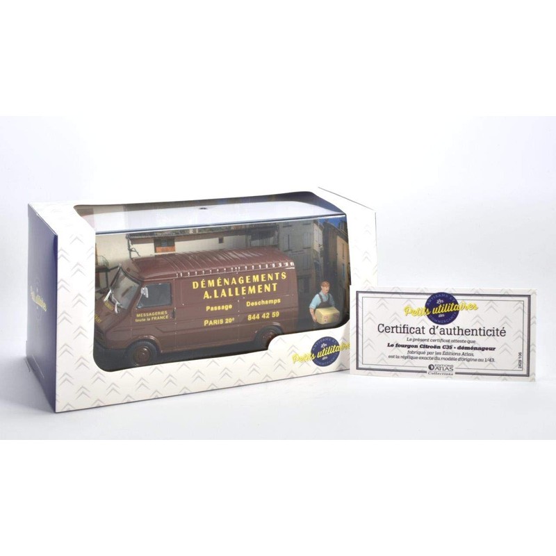 OPO 10 Box Car Citroen C35 Driver 1/43 (8006)