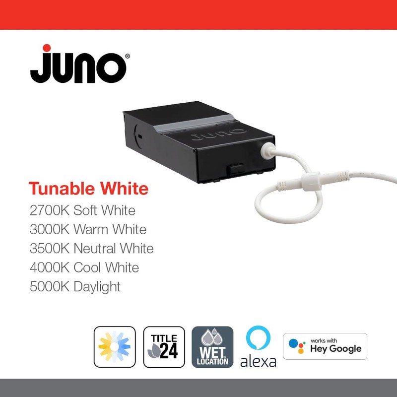 Juno WF4C RD TUWH MW M6 Smart LED Wafer Downlight,