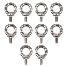 Eye Bolt 304 - Tornillos de acero inoxidable para anilla de levantamiento, M6