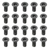 PATIKIL M2 x 5 mm Flat Head Socket Cap Screws,
