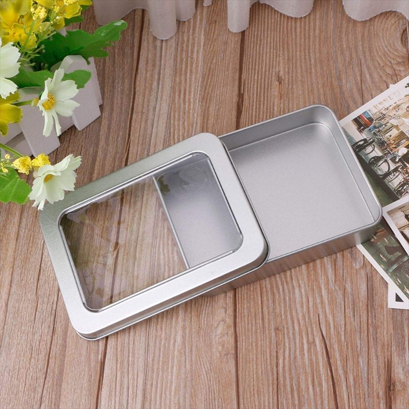 Copeflap Tin Can Case Tin Can Trinket Box Set of