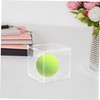 Outanaya Acrylic Display Case for Baseballs Transparent Cube Holder with