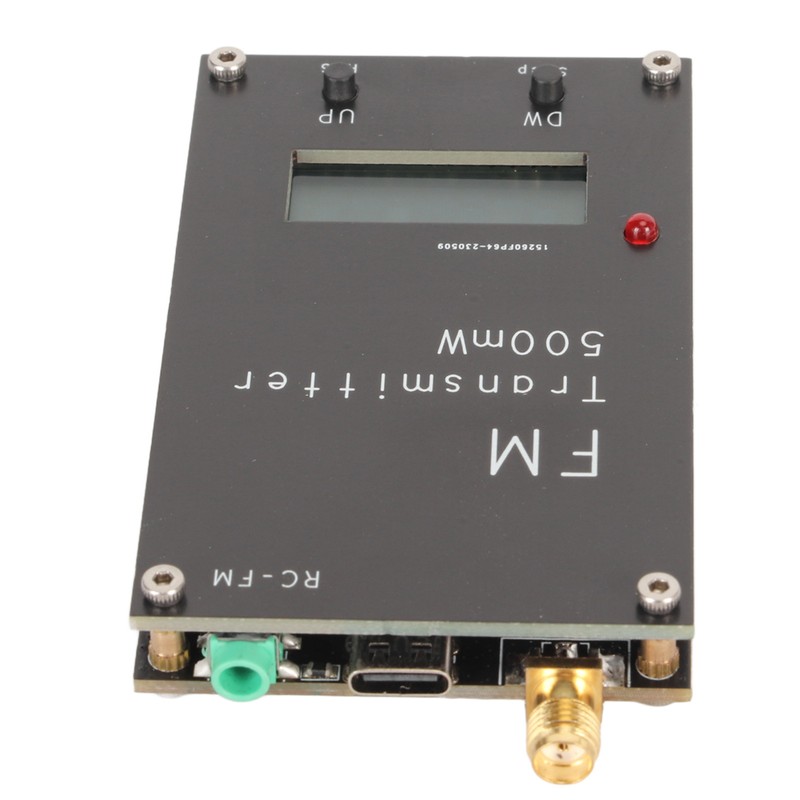 500mW FM Transmitter with LCD Screen 2000M 500mW 88‑108MHz FM