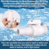 NQEUEPN Pool Shut-Off Valve, 1.5" MIP x 1.5" - 1.25"
