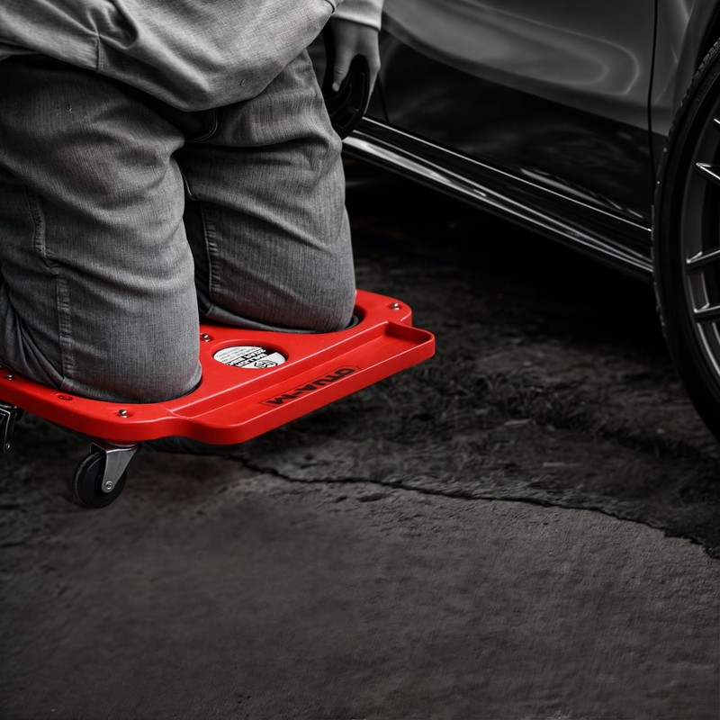 M-AUTO Rolling Knee Creeper Durable Knee Pads with Full 360