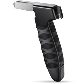 Car Door Handle Assist for Elderly – 3-in-1 Car Handle Assist Auto Cane with Seat Belt Cutter & Window Breaker Car Door Latch Handle for Safe Entry/Exit Car for Seniors & Handicapped