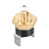 uxcell KSD301 Thermostat, Temperature Control Switch 85°C Copper M6 Normally