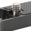 Aluminum Microphone L Extension Bracket Quick Release Extend Plate for