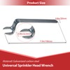 TunaMax Universal Fire Sprinker Head wrench for 1/2" Semi-recessed or