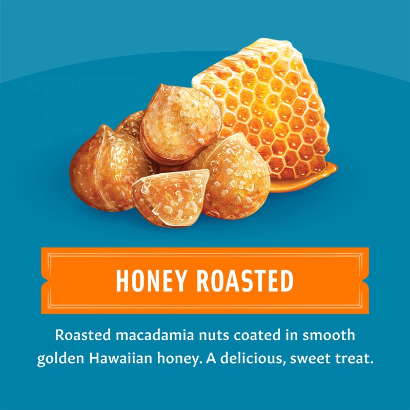 Mauna Loa Premium Roasted Macadamia Nuts, Honey Roasted Flavor, 4