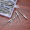 180 Pcs Aluminum Blind Rivets, Pop Rivets Assortment Kit, Flange