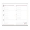Daigo E1007 2024 Diary, Appointment, Weekly Weekly, Black, Begins December