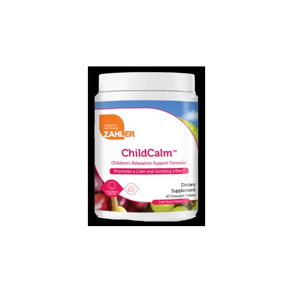 Zahler ChildCalm 60 Chewable Tablets, NEW