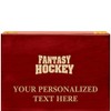 Crown Awards Fantasy Hockey Rosewood Humidor Gift, Customize with Your