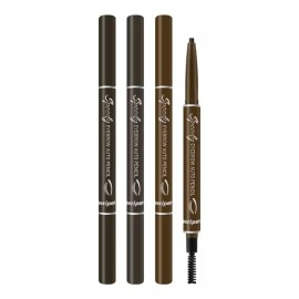 Peripera 페리페라 스피디 아이브로우 오토 펜슬 타입 3개 [3호 브라운] Peripera Speedy Eyebrow Auto Pencil Type 3 Pack [No. 3 Brown]