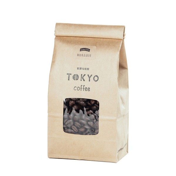 TOKYO COFFEE Tokyo Coffee Premium Mandelin Organic Coffee Beans Sumatra