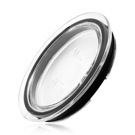 Lotsdonxia Transparent Milk Frother Lid – Leak-Proof & Heat Retention Durable Replacement Cover for Milk Frothing Machines