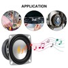 DWEII 6Pcs 2" 4Ohm 3W Full Range Audio Speaker Stereo