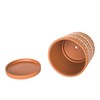 D'vine Dev Set of 2 Terracotta Pots, 4 Inch &