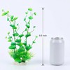 2 Pack 9.5 Inch Seaweed Purple Plastic Artificial Aquarium Plants