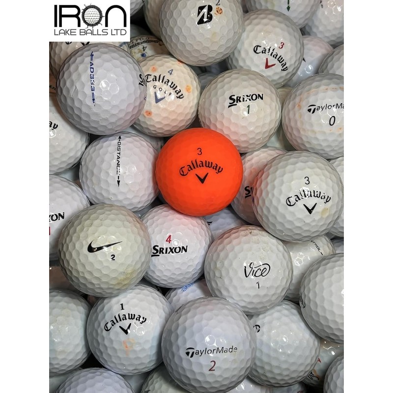 Iron Lake Balls Ltd Mixed Golf Balls Callaway Srixon Slazenger