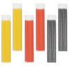 PLATEYTR 2.8 mm Pencil Leads for Carpenter's Pencil, 36 Pieces