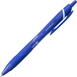 Mitsubishi Pencil Oil Based Ballpoint Pen, Jetstream Color, 10 Count 0.5, Blue, Easy to Write, SXN150C05.33