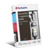 Verbatim Metallic Charge&Sync 2-in-1 Cable,Grey,Charge&Sync Cable 2-in-1 Micro+Lightning