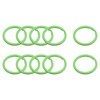 METALLIXITY Split Keychain Rings (30mm/1.2inch) 24 Pcs, Round Flat Key