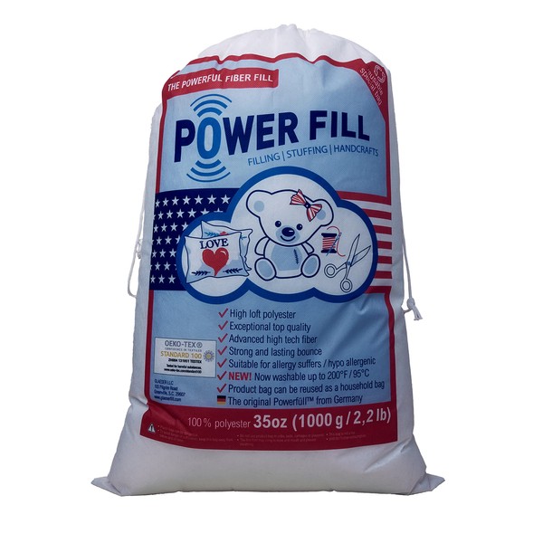 Power Fill – Premium Fiber Fill – 35 Ounce |